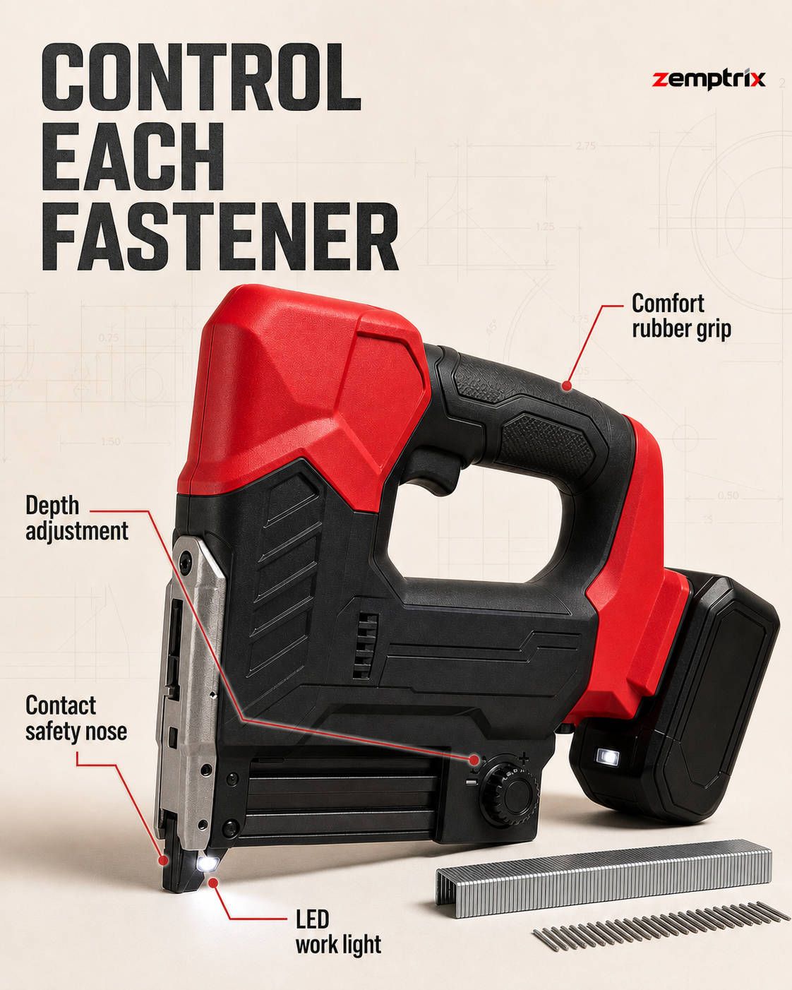 Control each fastener
